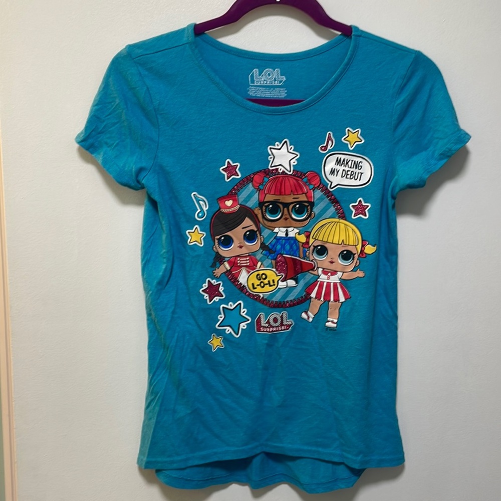Girls short sleeve t-shirt size L